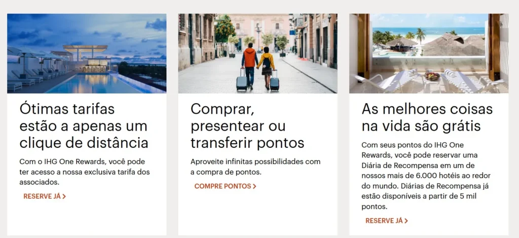 Acumule Muitos Pontos no IHG One Rewards e Viaje Mais! » Plus Milhas IHG One Rewards