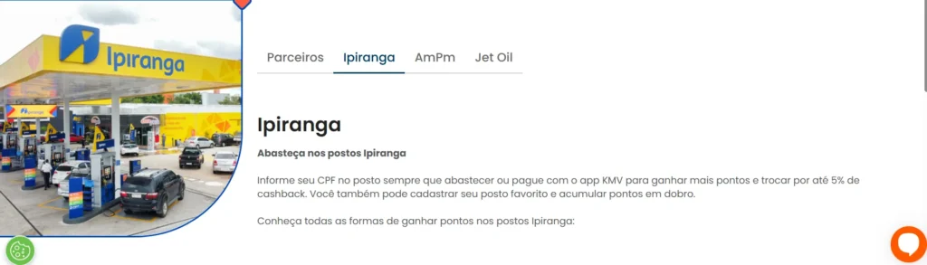Km de Vantagens